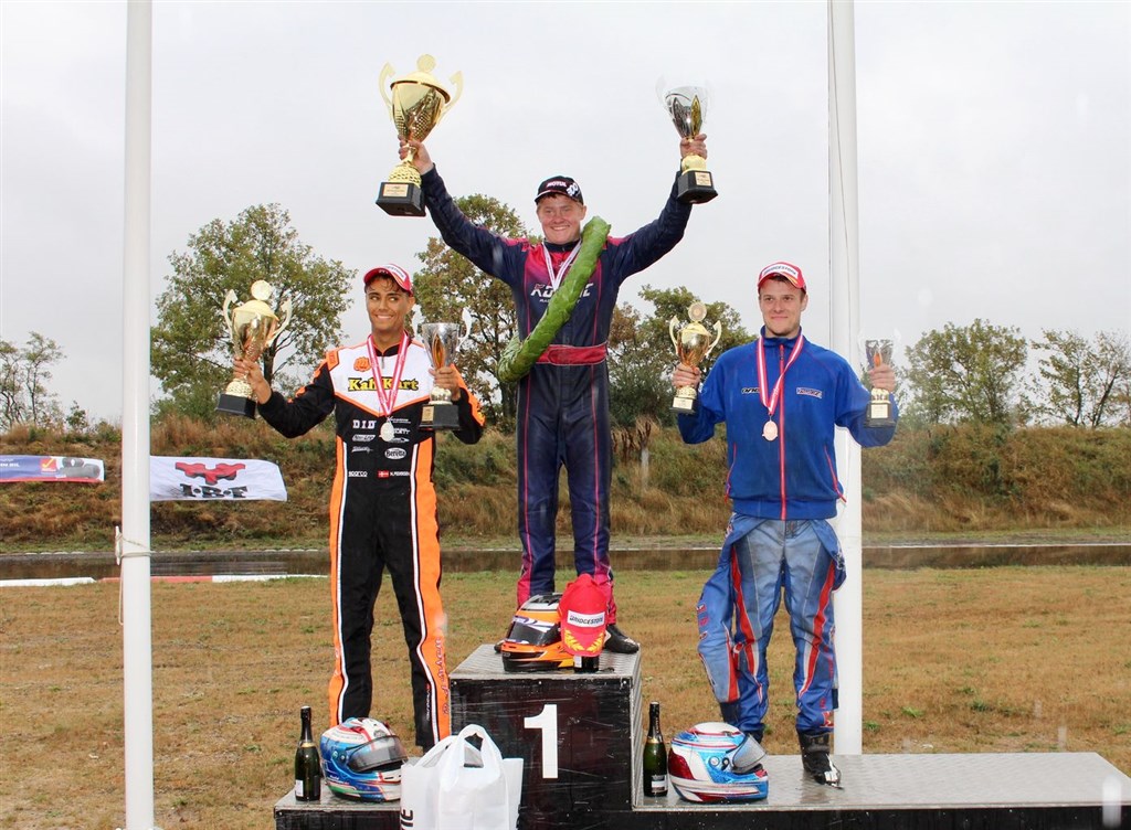 KZ 2-vinder blev Lasse Karlshøj foran Nicolai Pedersen og Mads Dormann
(Foto: Khanh Phi Thai)